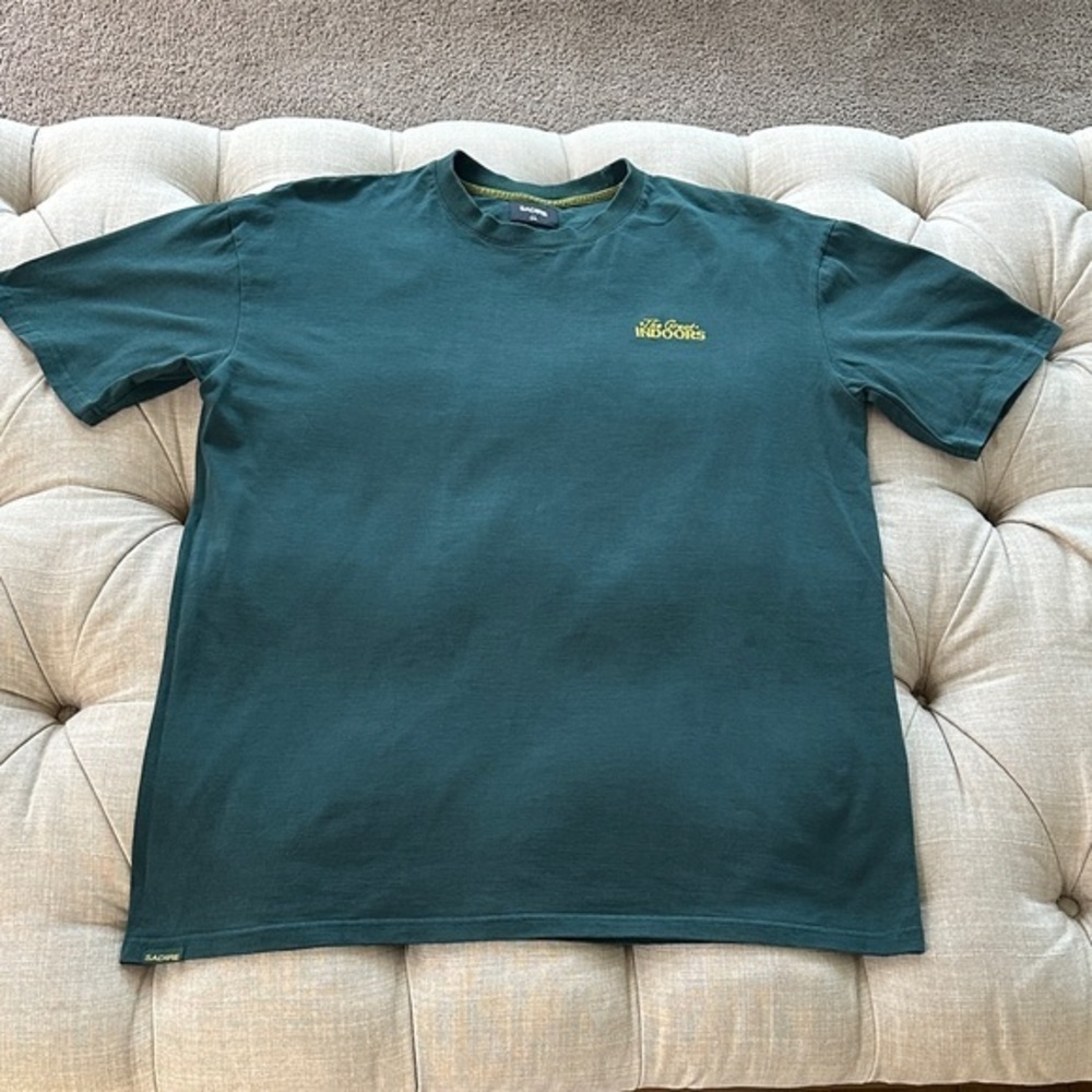 Sadire Men's Green Short Sleeve Shirt
